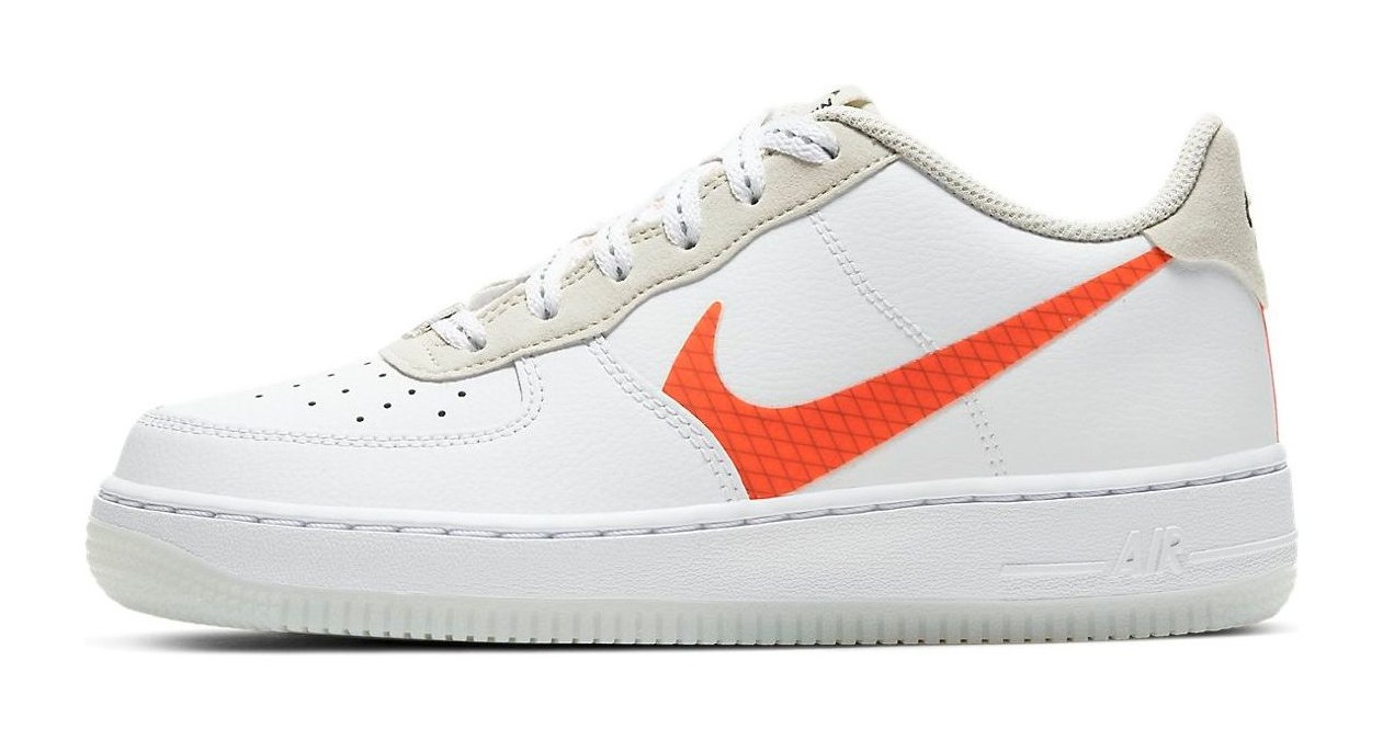 Nike Air Force 1 Low LV8 3 "White Total Orange"