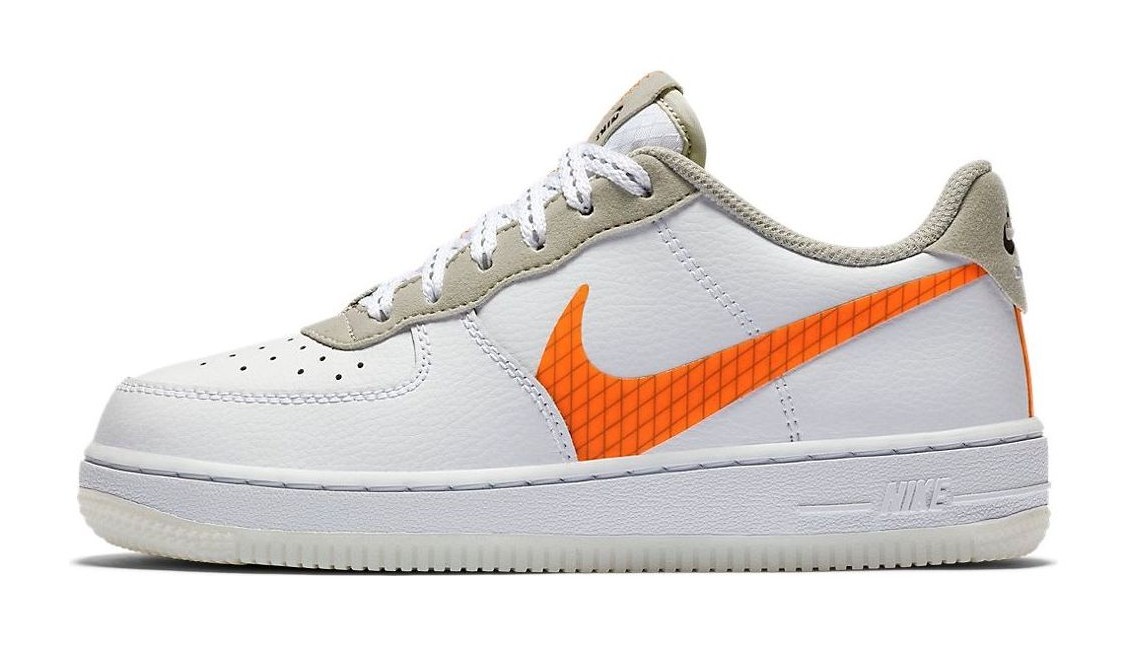 Nike Air Force 1 Low LV8 3 "White Total Orange"