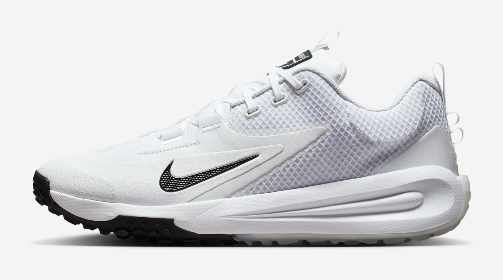 Nike Air Zoom Cross Turf "White & Metallic Silver"