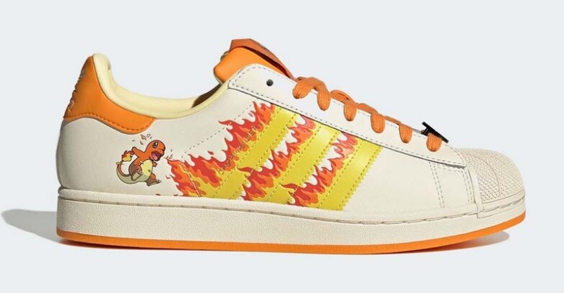 Pokémon x adidas Originals Superstar "30th Anniversary Collection - Charmander"