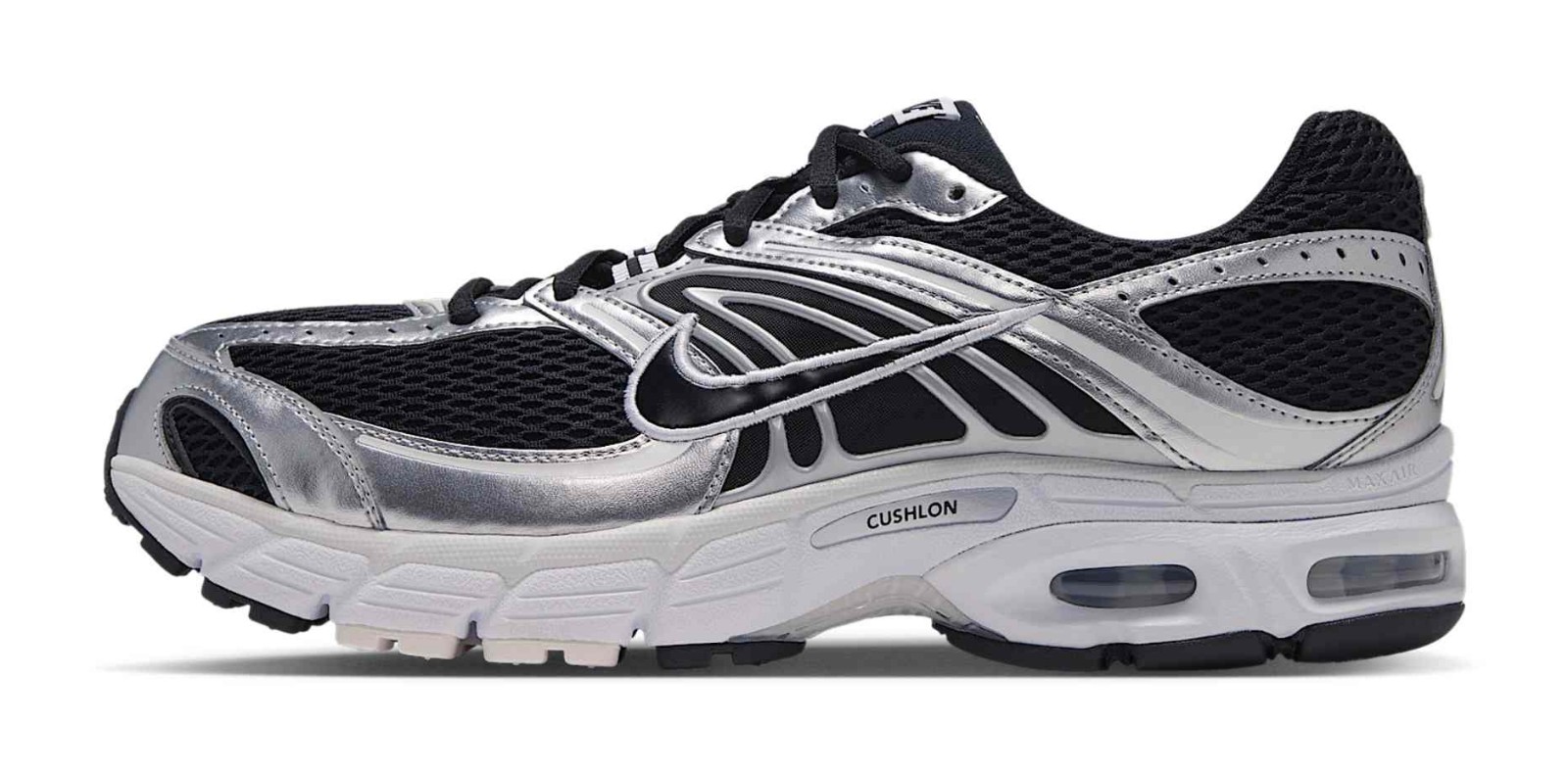 Nike Air Max Moto 2K "Black & Metallic Silver"