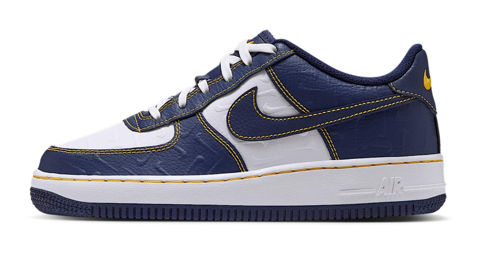 Nike Air Force 1 Low "Summit White & Yellow Ochre"
