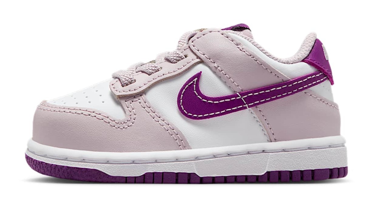 Nike Dunk Low "White & Platinum Violet"