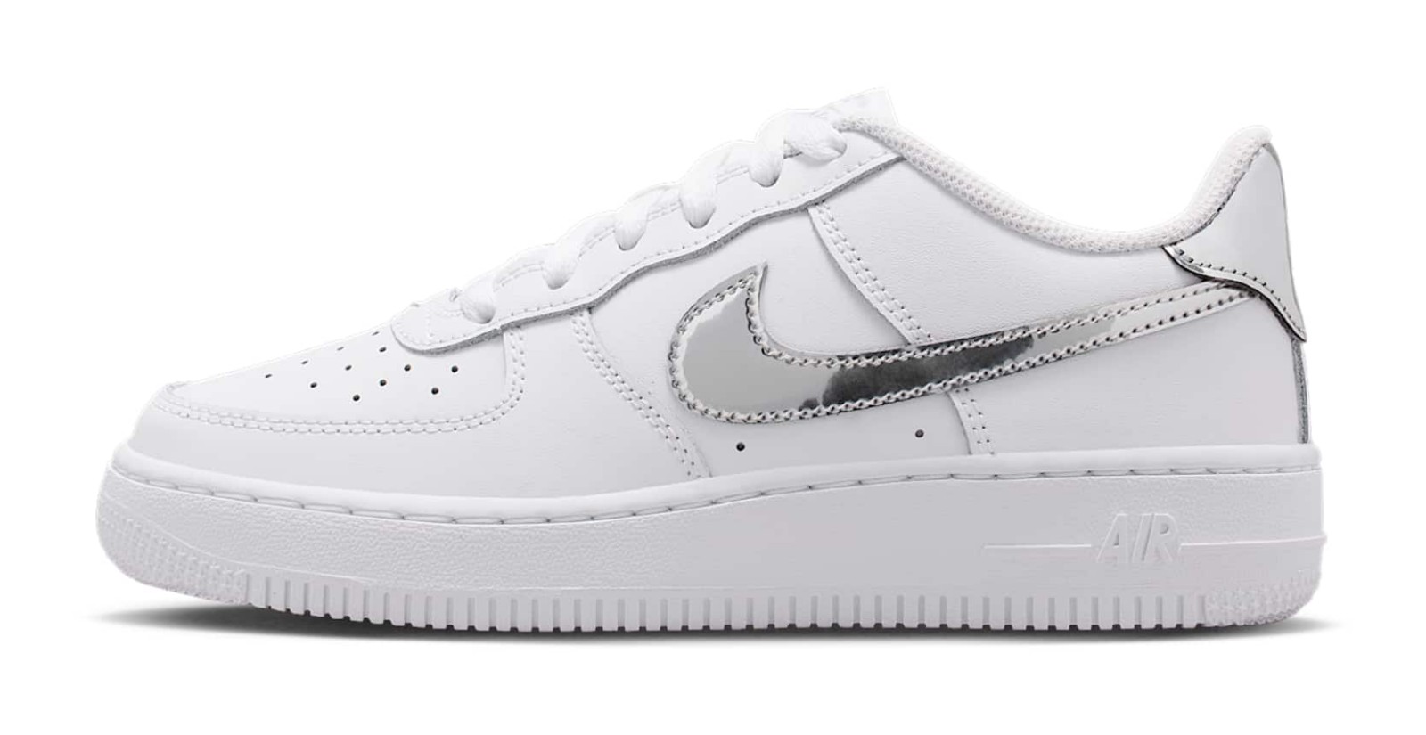 Nike Air Force 1 Low "White & Metallic Silver"