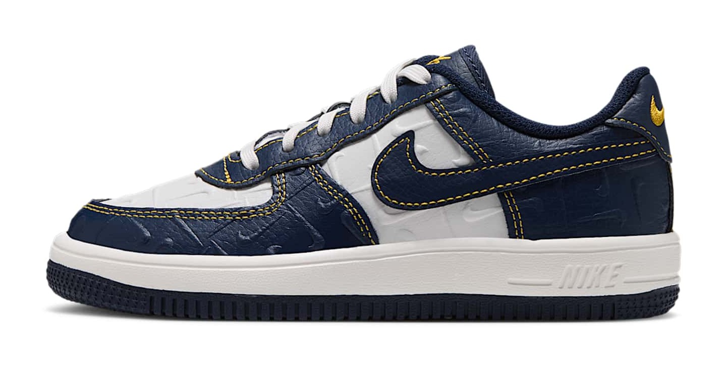 Nike Force 1 Low Lace "Summit White & Yellow Ochre"