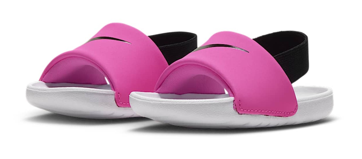 Nike Kawa Slide "Playful Pink & White"