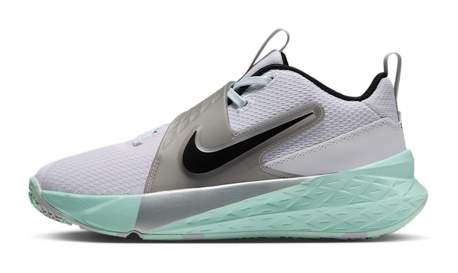 Nike Team Hustle D 12 "White & Mint Foam"