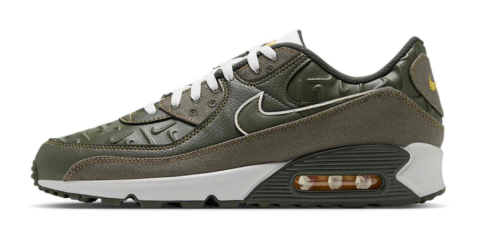 Nike Air Max 90 "Cargo Khaki & Yellow Ochre"