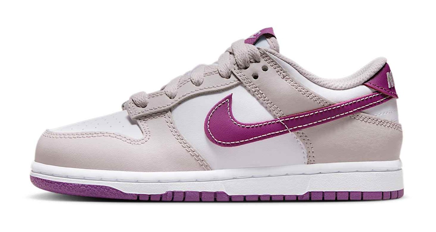 Nike Dunk Low "White & Platinum Violet"