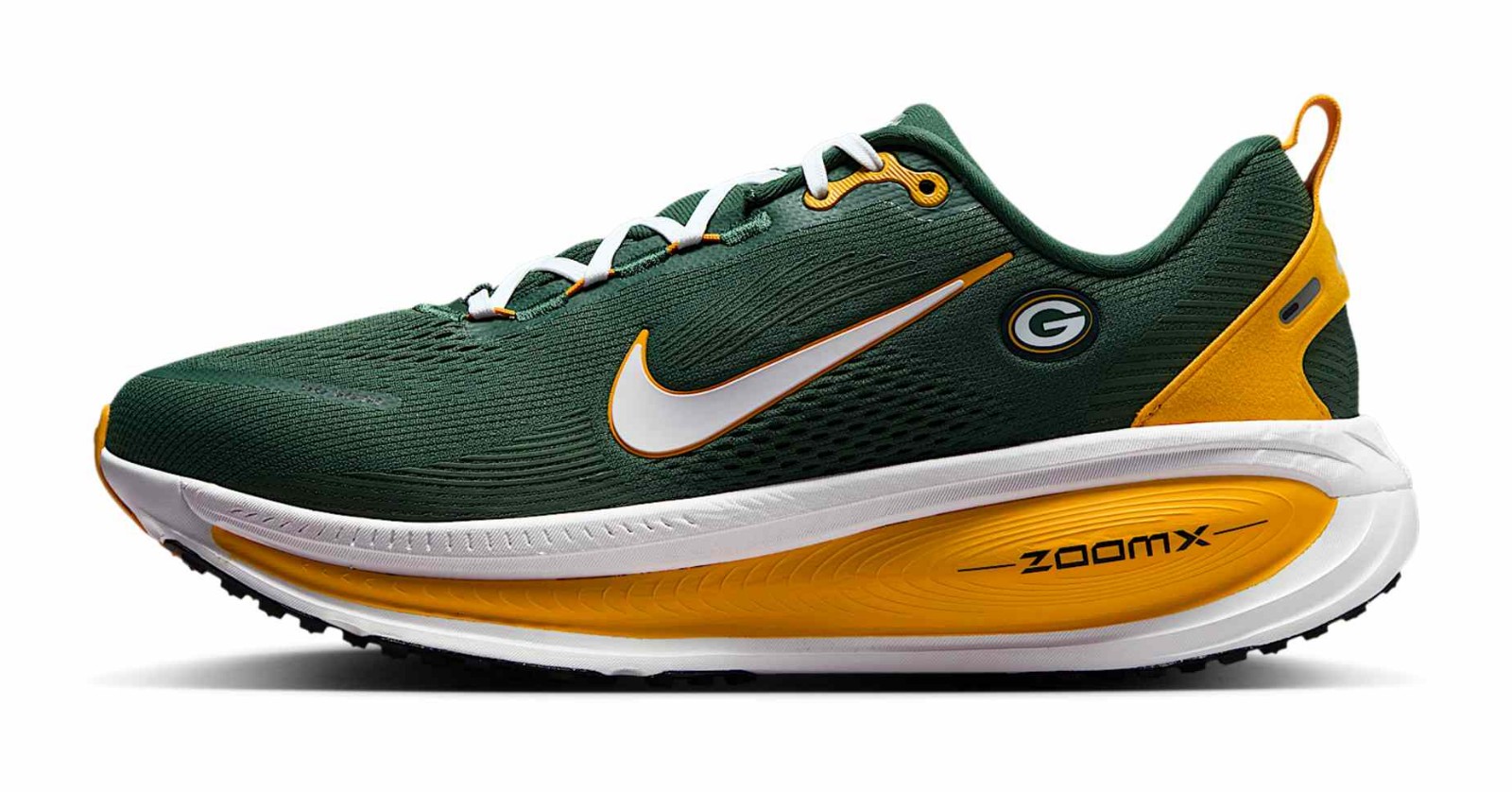 Green Bay Packers x Nike Vomero 18 "Fir & University Gold"