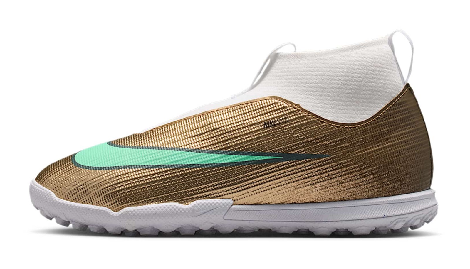 Kylian Mbappé x Nike Mercurial Superfly 11 Academy "Metallic Gold & Green Glow"