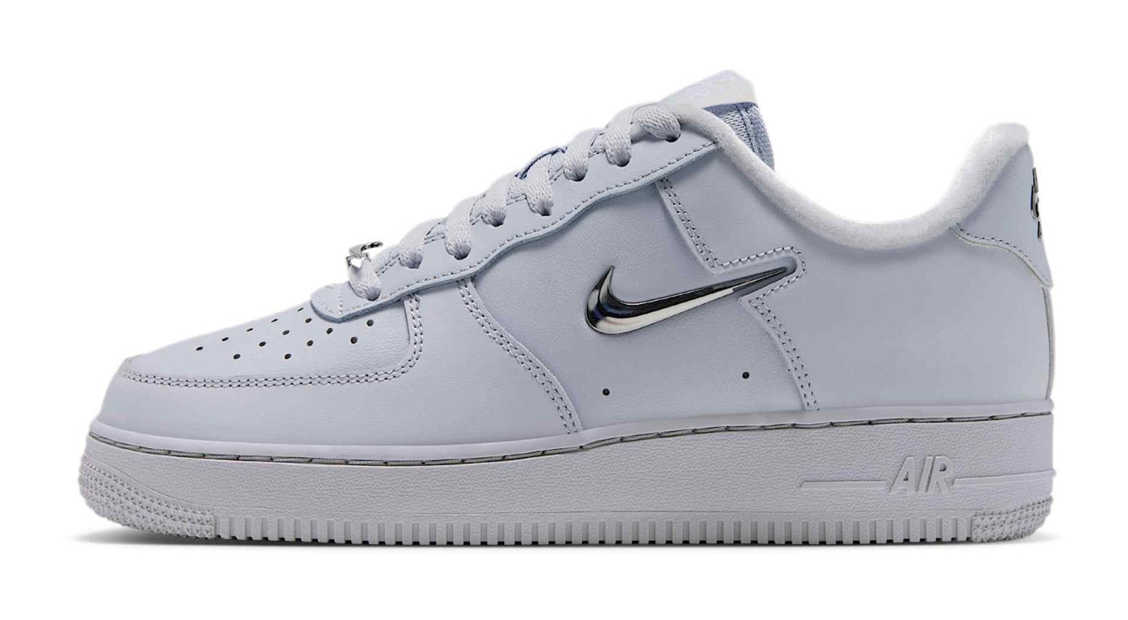 Nike Air Force 1 Low '07 "Pure Platinum Jewel Swoosh"