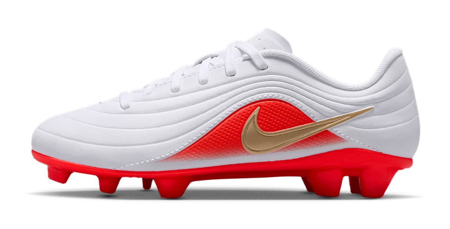 Nike Tiempo Maestro Club "White & Bright Crimson"