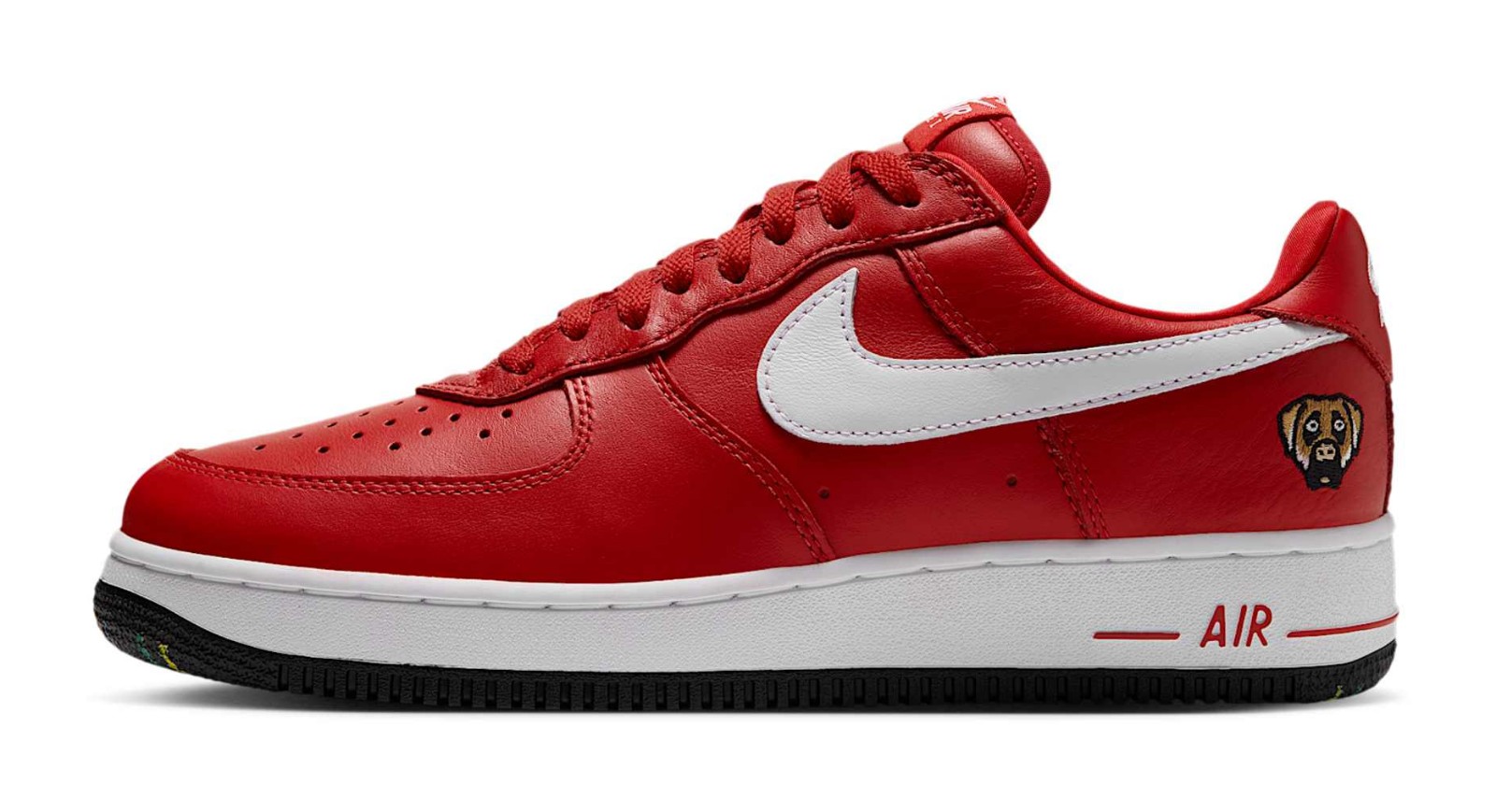 Victor Victor x Nike Air Force 1 Low '01 "University Red & Black"