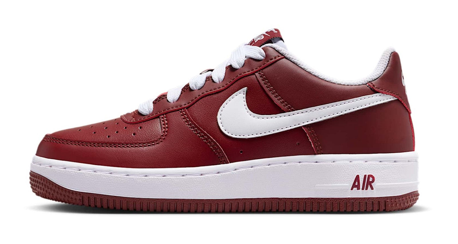 Nike Air Force 1 Low LV8 3 "Dark Team Red & Metallic Silver"