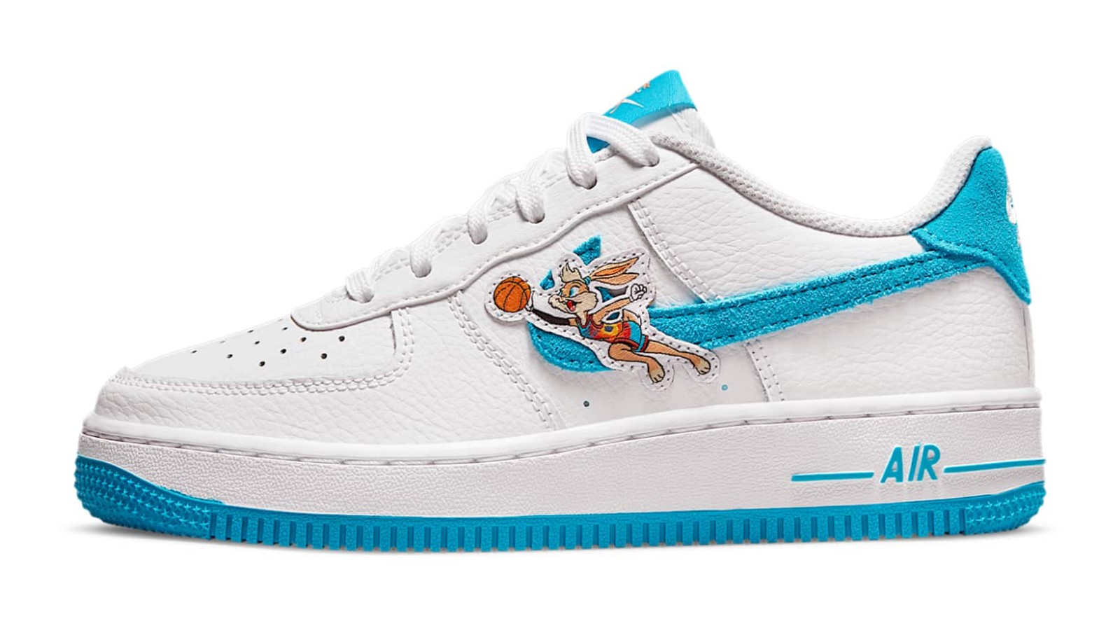 Nike Air Force 1 Low "White & Light Blue Fury"