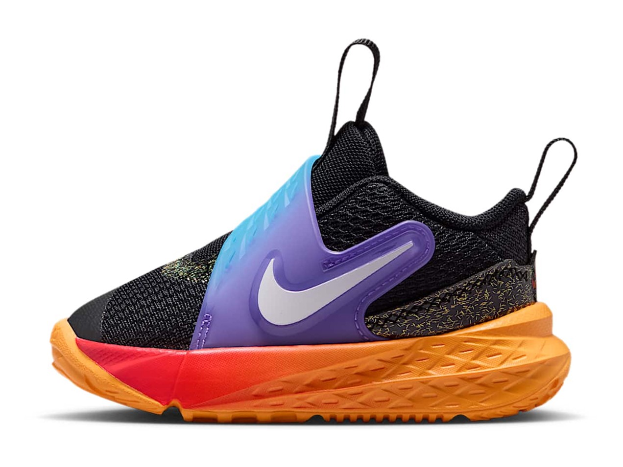 Nike Team Hustle D 12 "Black & Laser Orange"