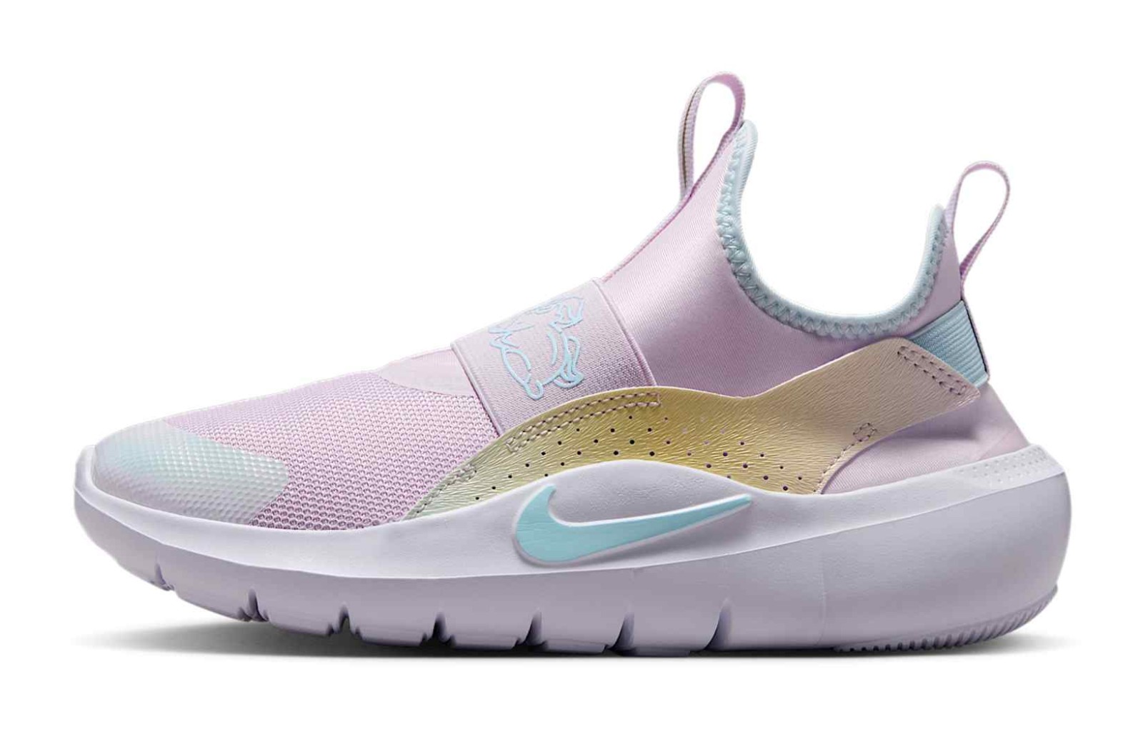 Nike Flex Runner 4 "Bleached Lilac & White"