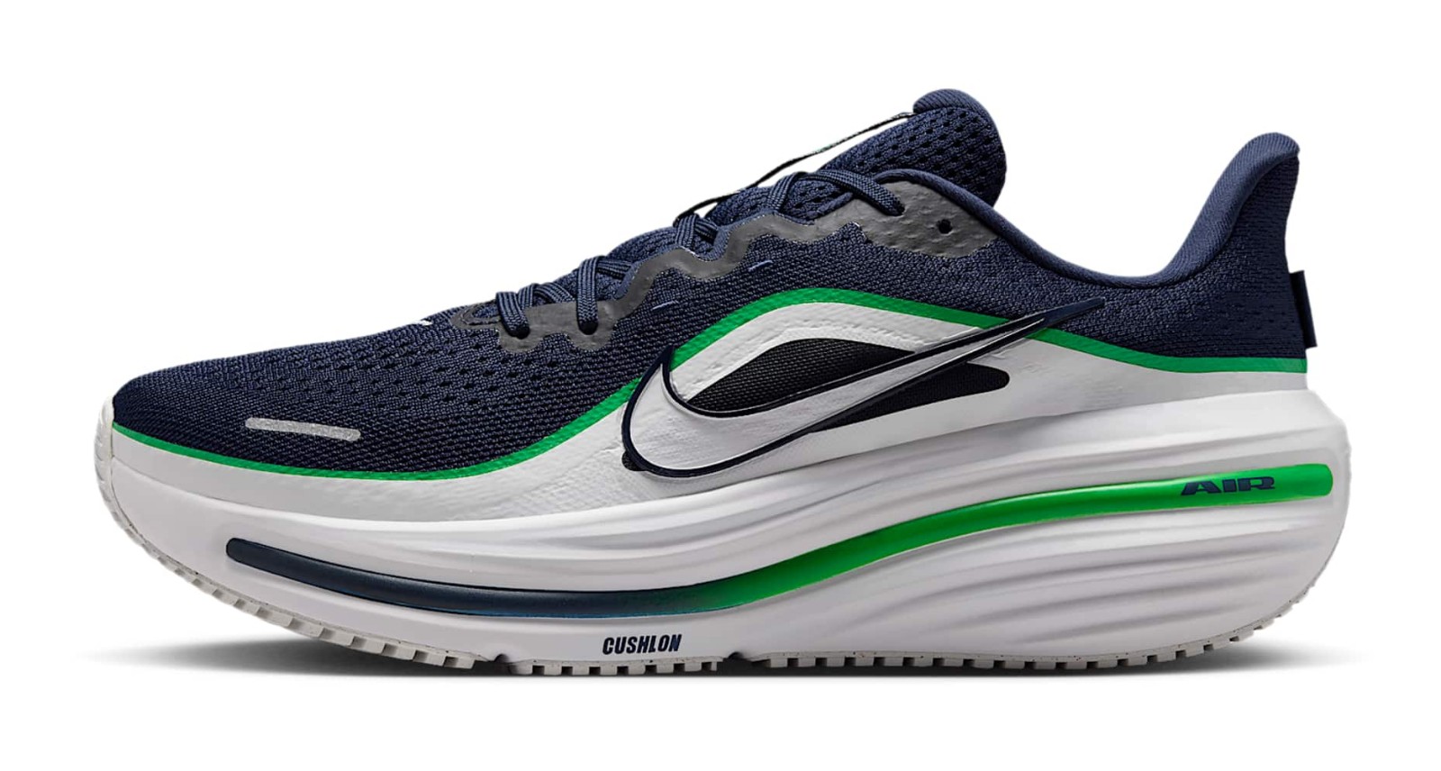 Nike Winflo 12 Wide "Midnight Navy & Green Spark"