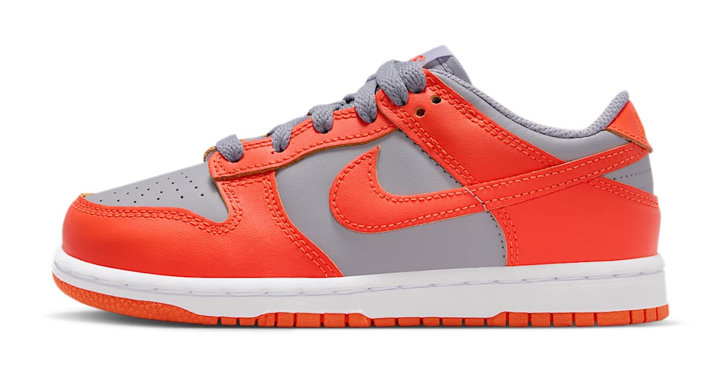 Nike Dunk Low "Cement Grey & Team Orange"