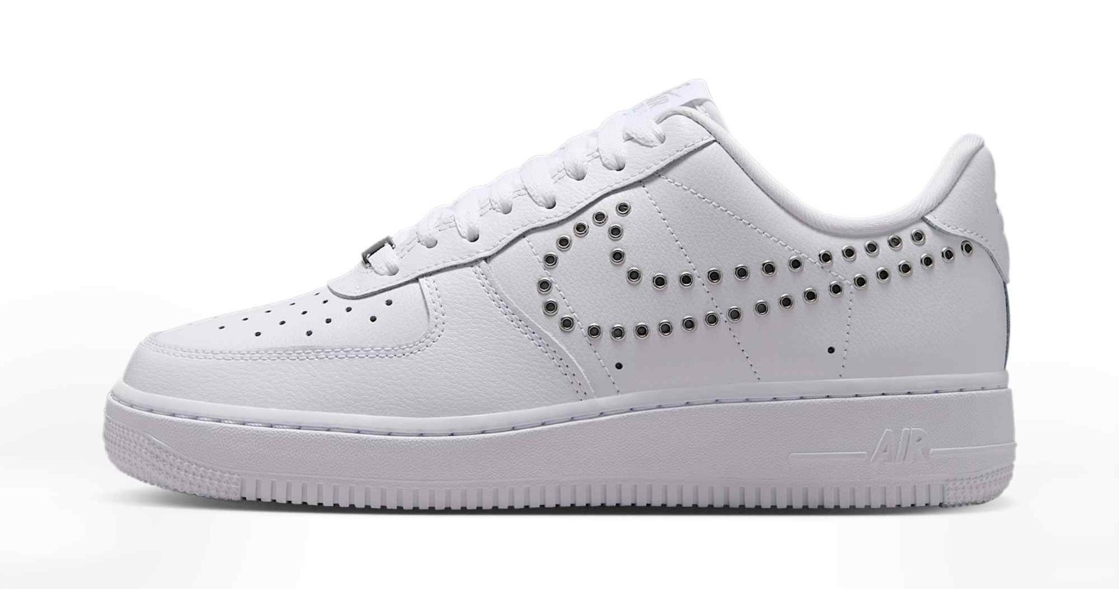 Nike Air Force 1 Low '07 LV8 "White & Metallic Silver"