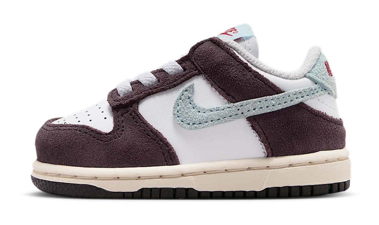 Nike Dunk Low SE "White & Burgundy Ash"