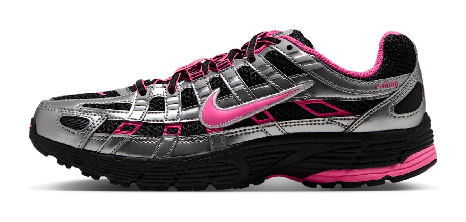 Nike P-6000 "Black & Metallic Silver"