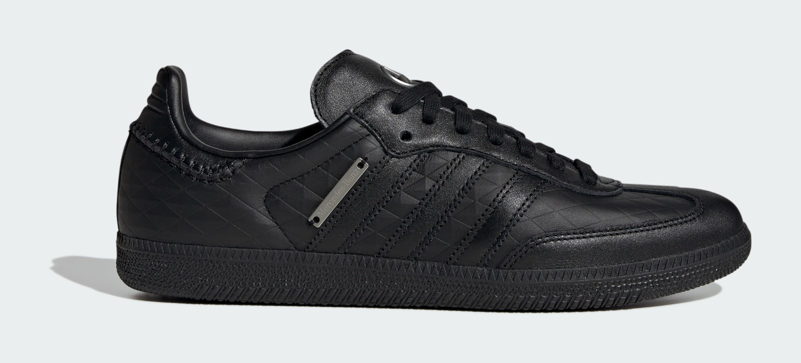 Mercedes-Benz x adidas Originals Samba OG "Core Black & Silver Metallic"