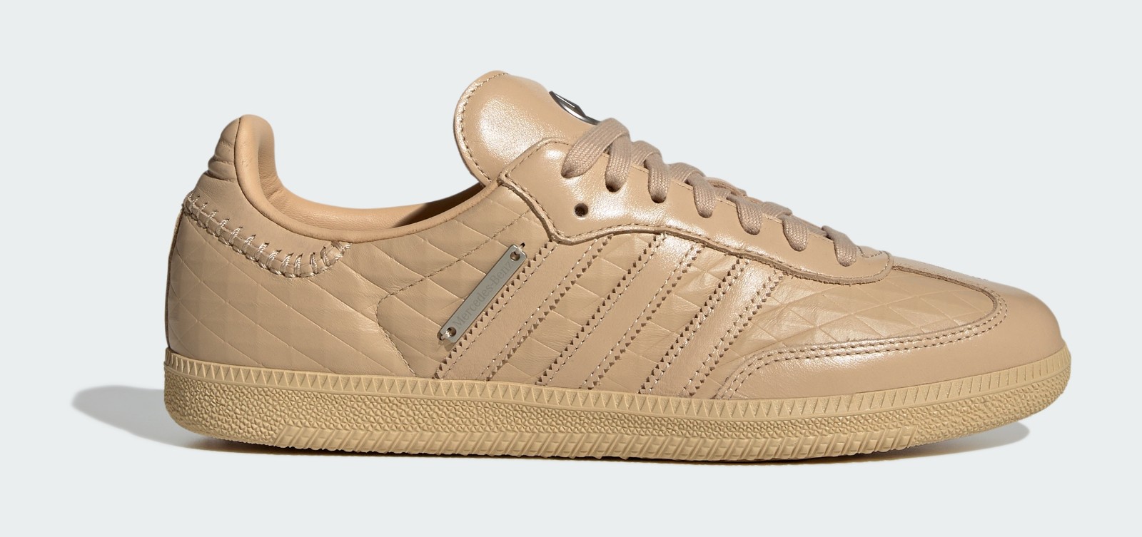 Mercedes-Benz x adidas Originals Samba OG "Magic Beige & Silver Metallic"