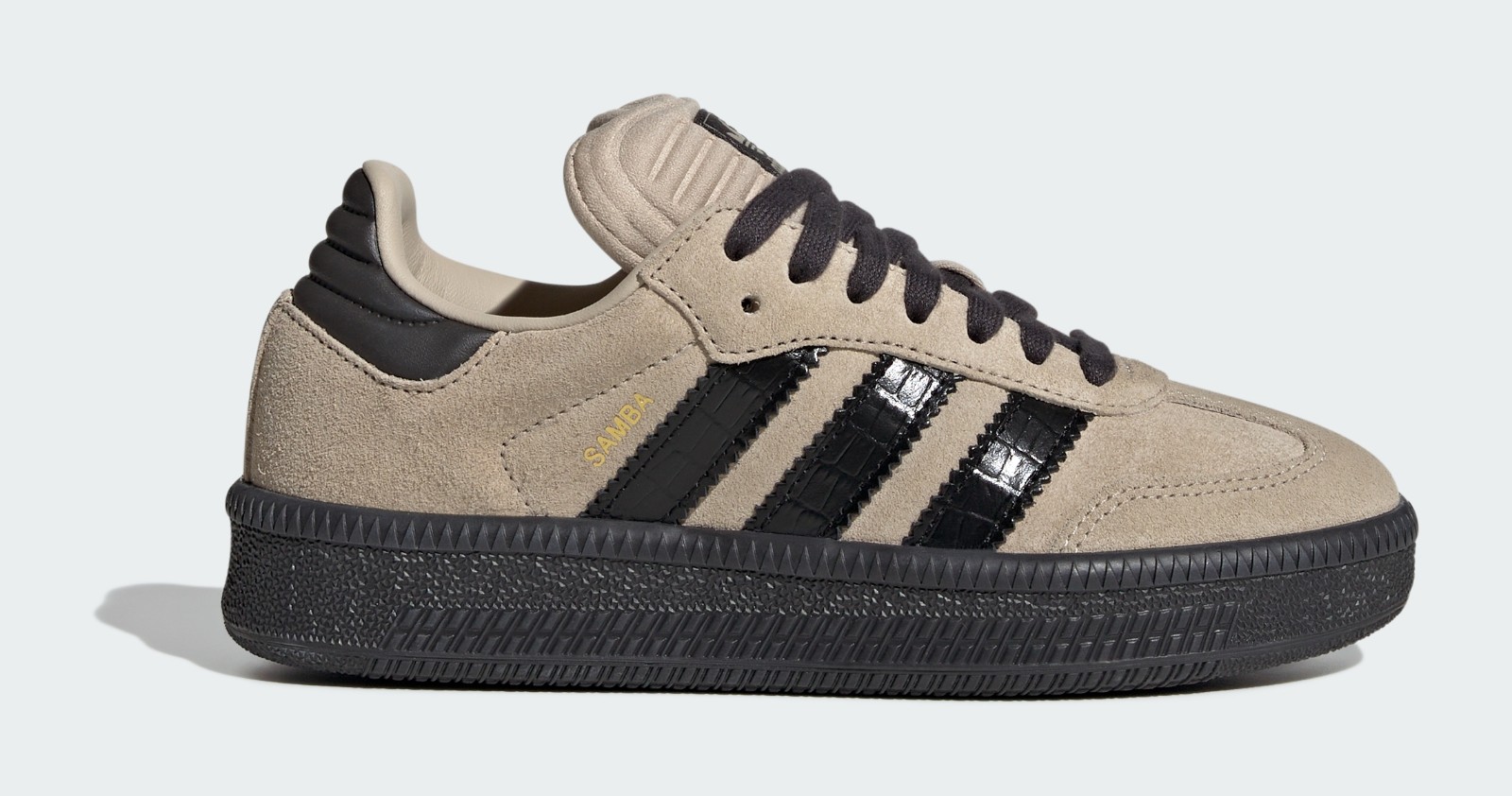 adidas Originals Samba XLG "Stone Khaki & Core Black"