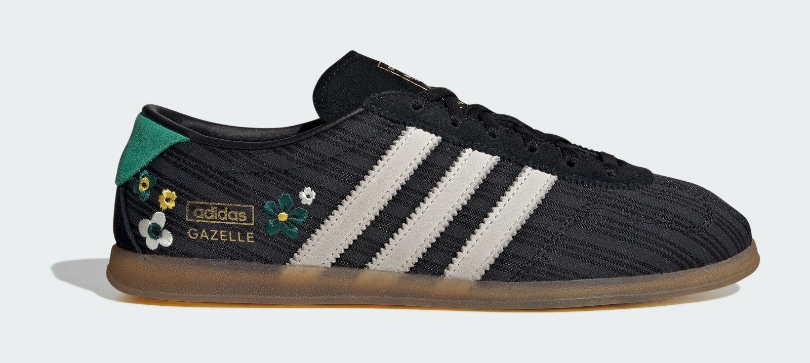 Liberty London x adidas Originals Gazelle Lo Pro "Core Black & Off White"