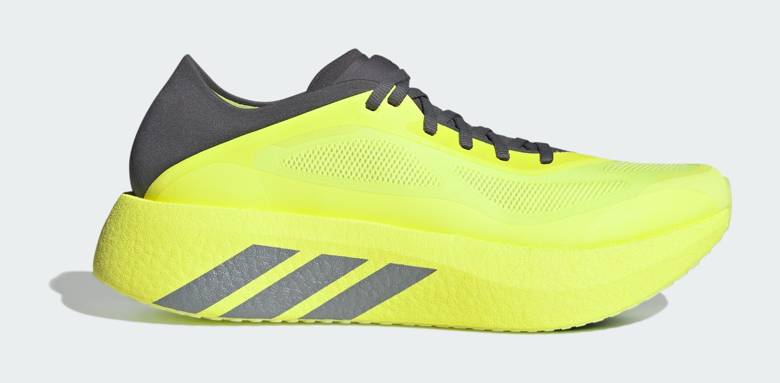 adidas Hyperboost Run "Hi-Res Yellow & Iron Metallic"