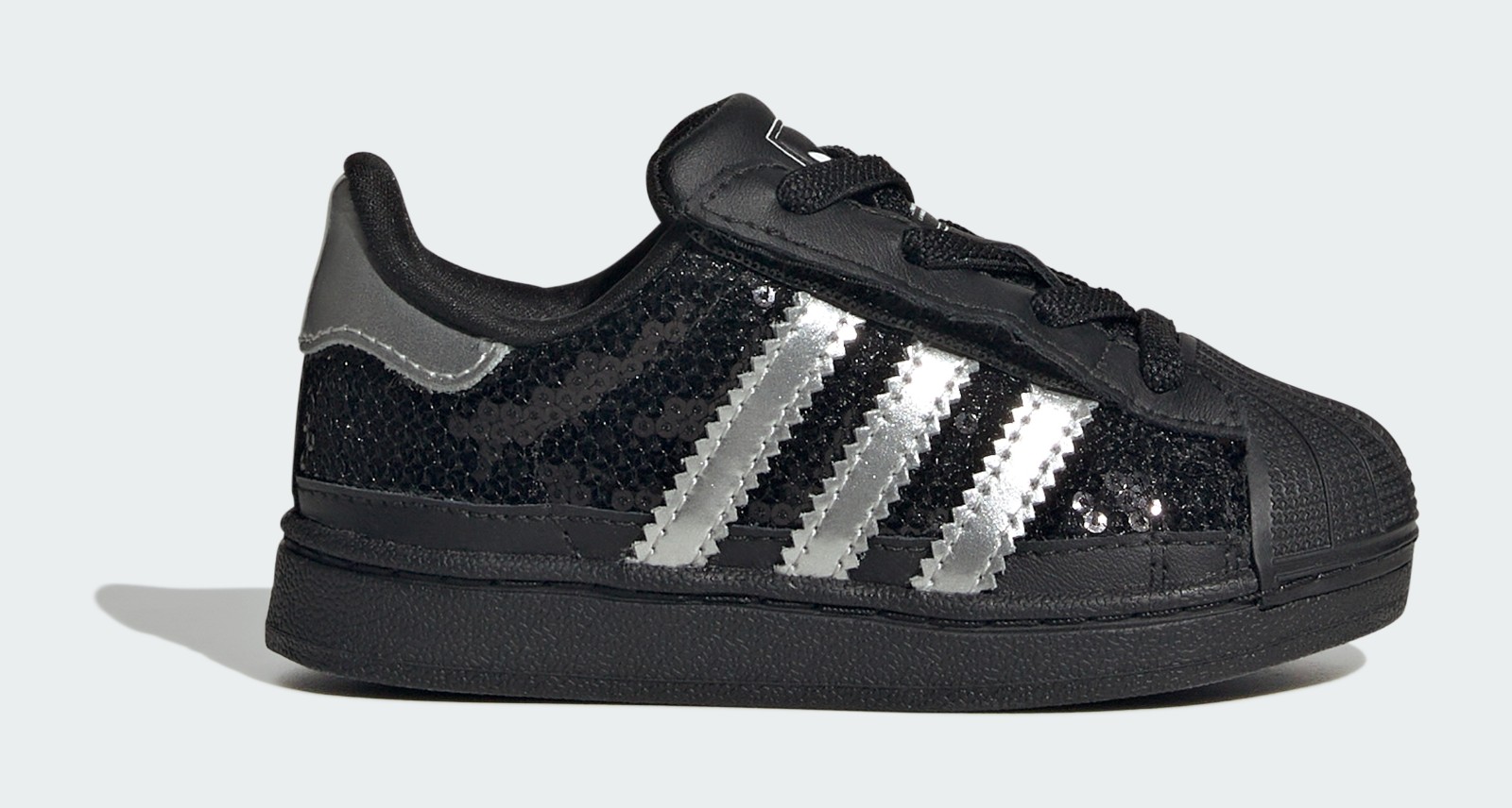 adidas Originals Superstar II Comfort Closure "Core Black & Silver Metallic"