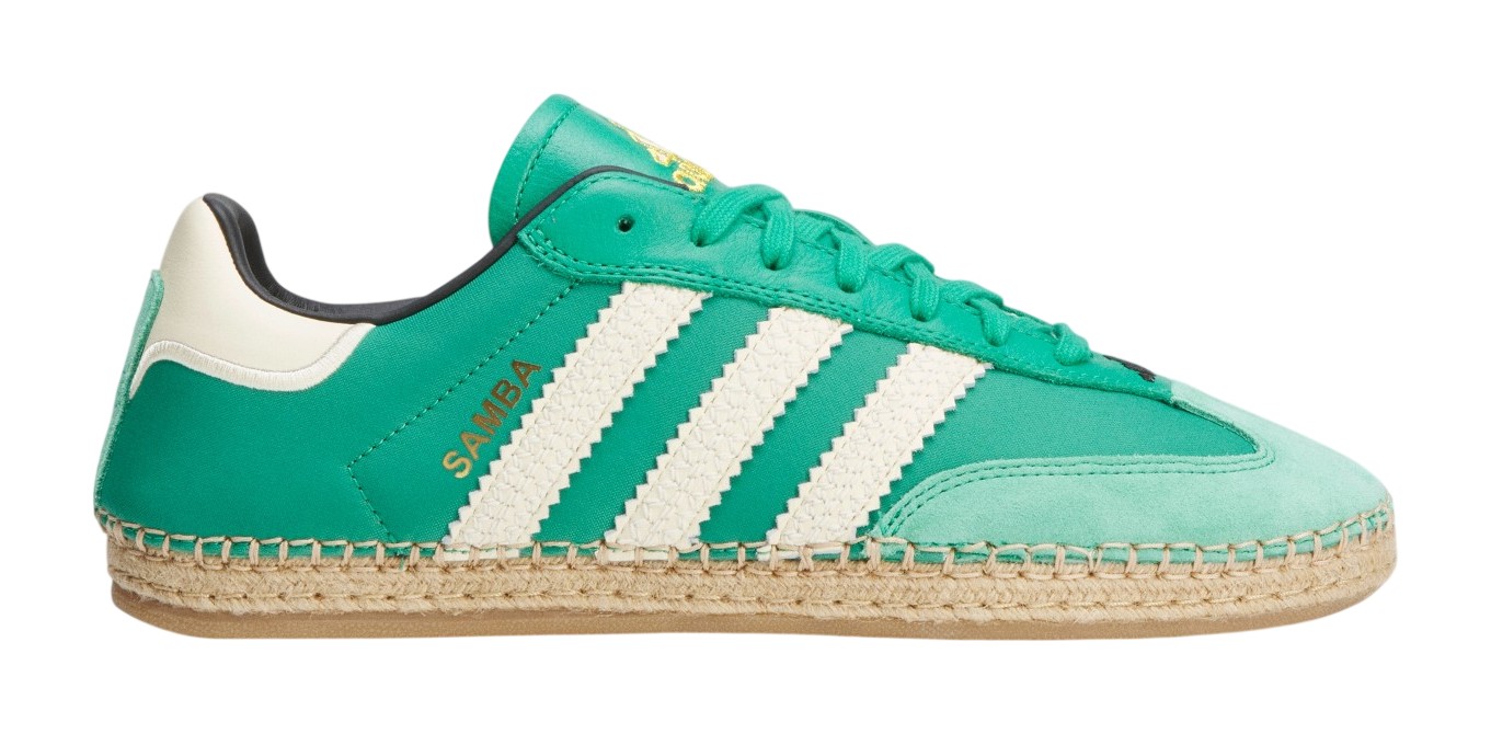 CLOT x adidas Originals Samba SP "Court Green & Warm Vanilla"