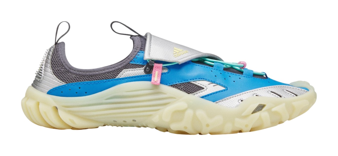 Pharrell Williams x Virginia x adidas Originals Water Moc "Blue & Silver Metallic"