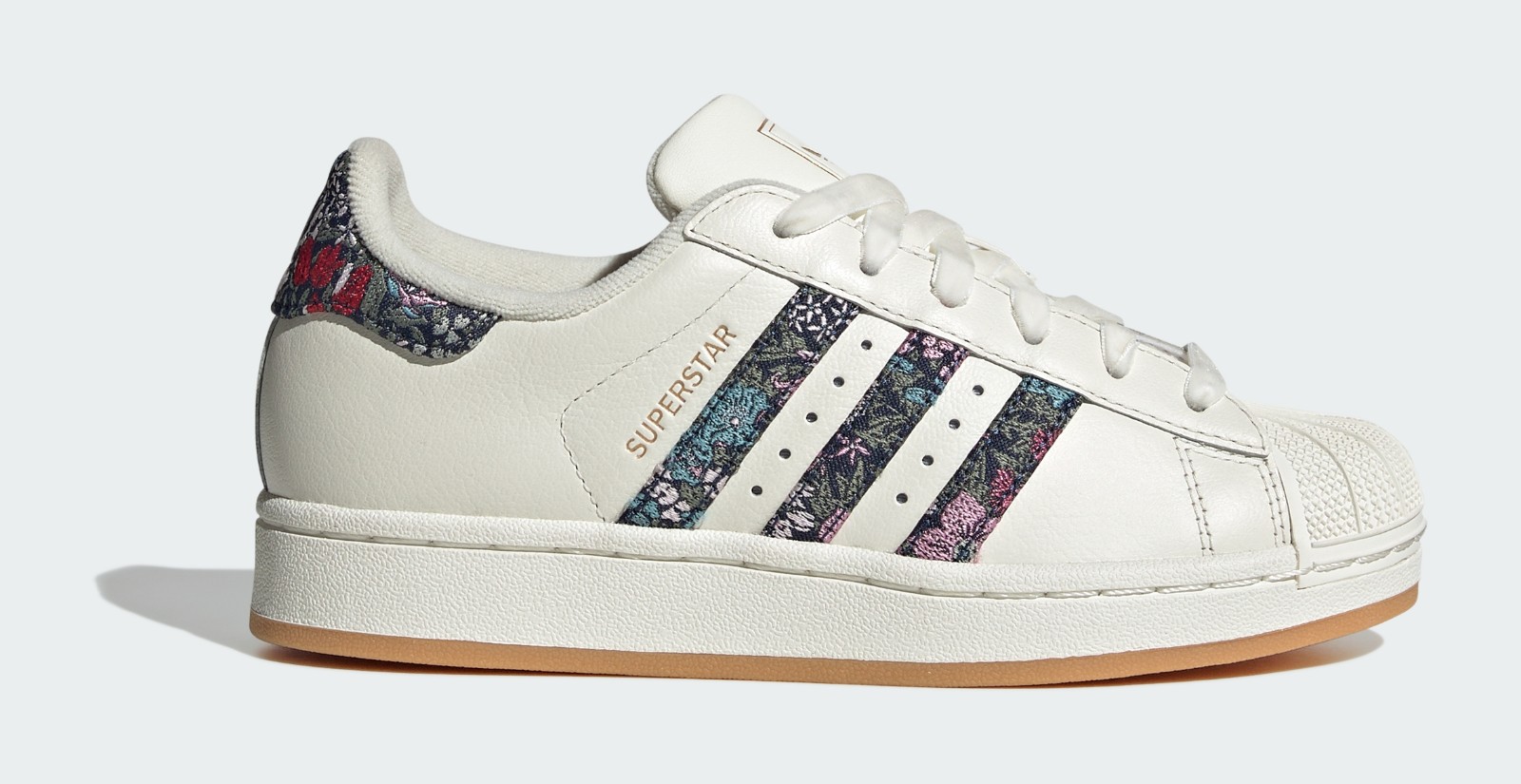 Liberty London x adidas Originals Superstar II "White & Gum"