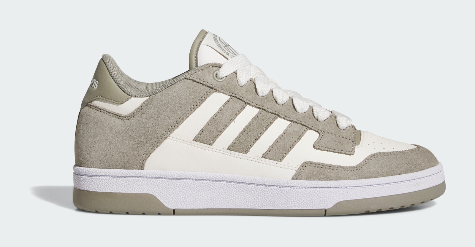 adidas Rapid Court Low "Silver Pebble & Cloud White"