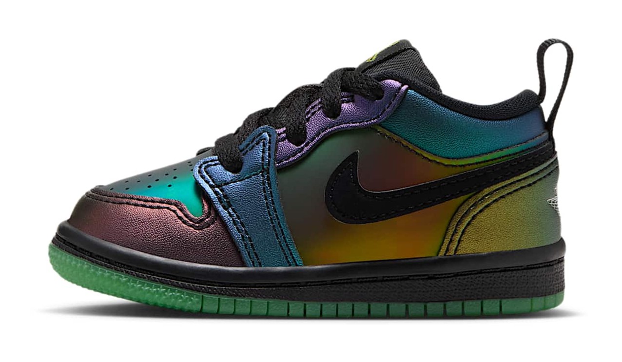 Air Jordan 1 Low SE "Black & Action Green"