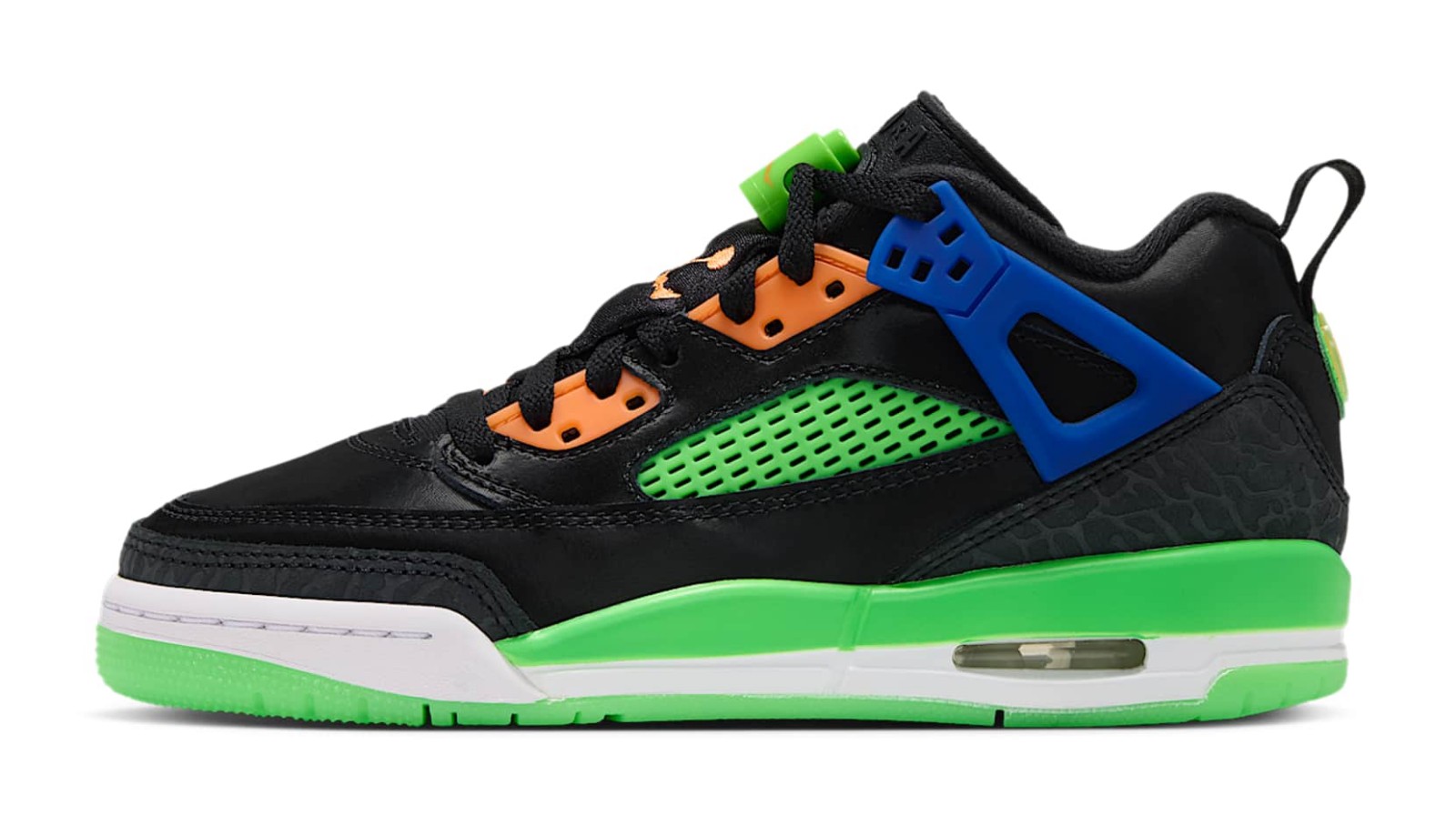 Jordan Spizike Low "Black & Green Strike"