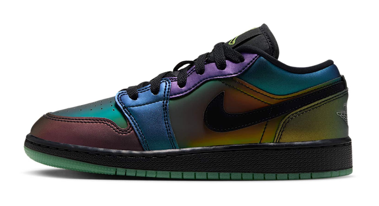 Air Jordan 1 Low SE "Black & Action Green"