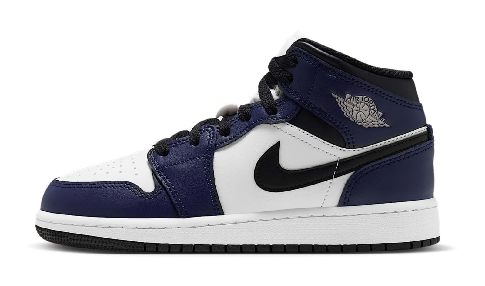 Air Jordan 1 Mid "White & College Navy"
