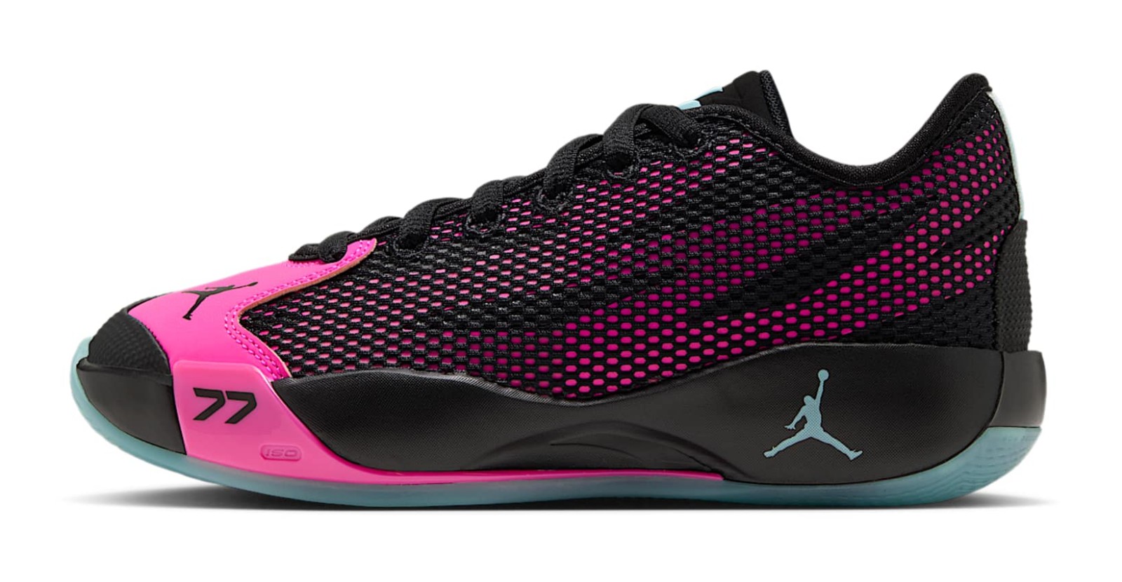 Jordan Luka .77 "Black & Laser Fuchsia"