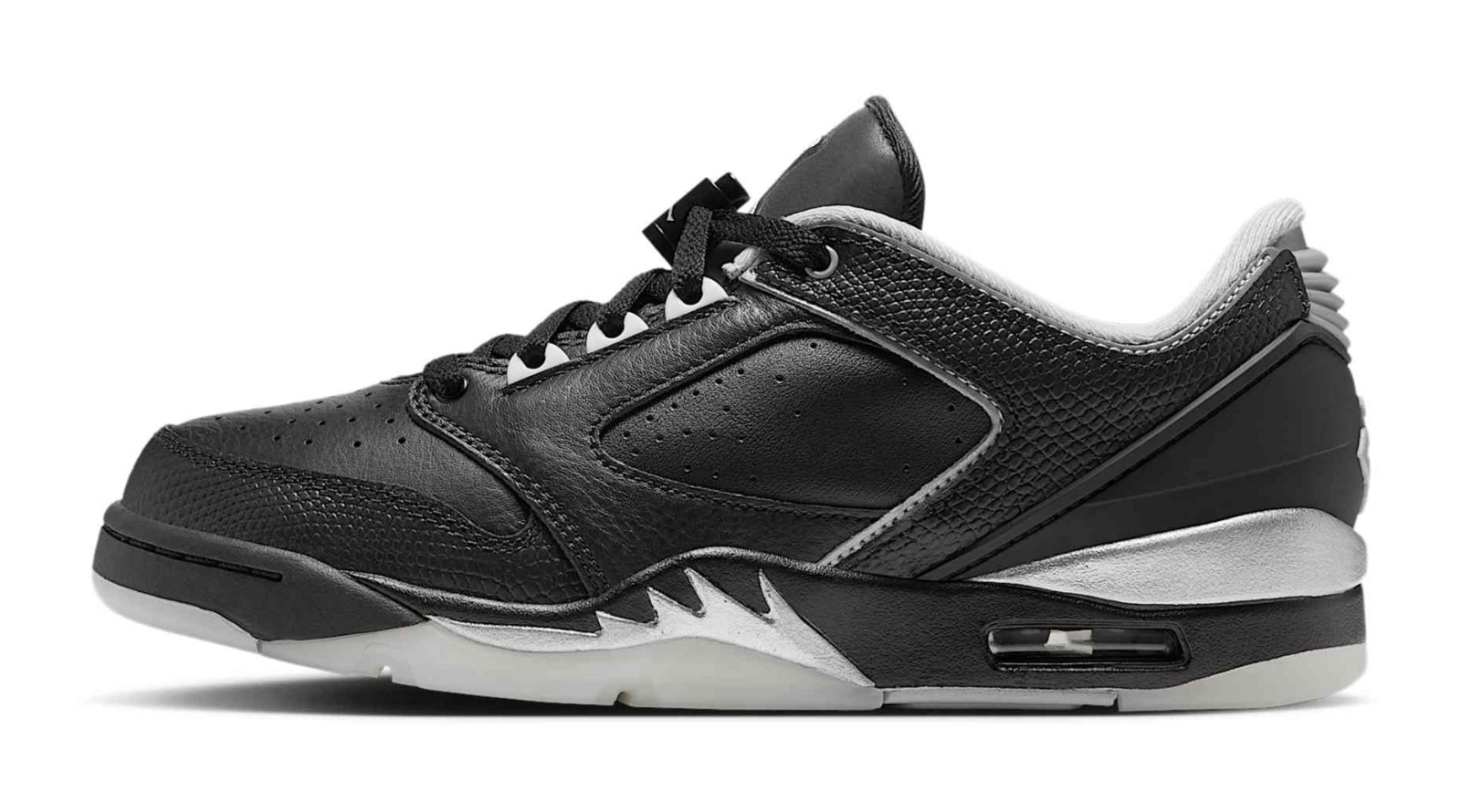 Air Jordan Sixty Plus Low "Black & Wolf Grey"