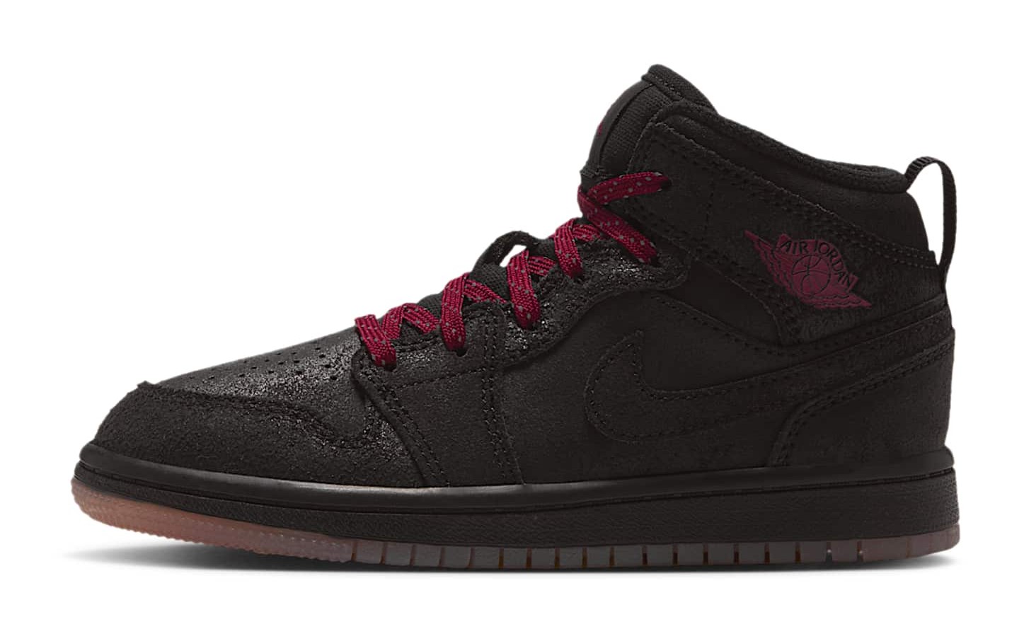 Air Jordan 1 Mid SE "Black & Gum Medium Brown"