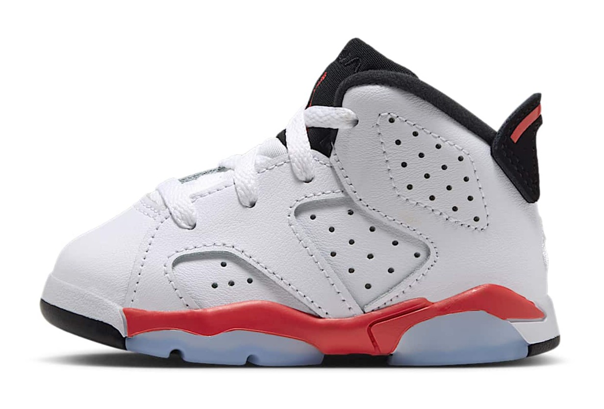 Air Jordan 6 Retro "White & Light Crimson"