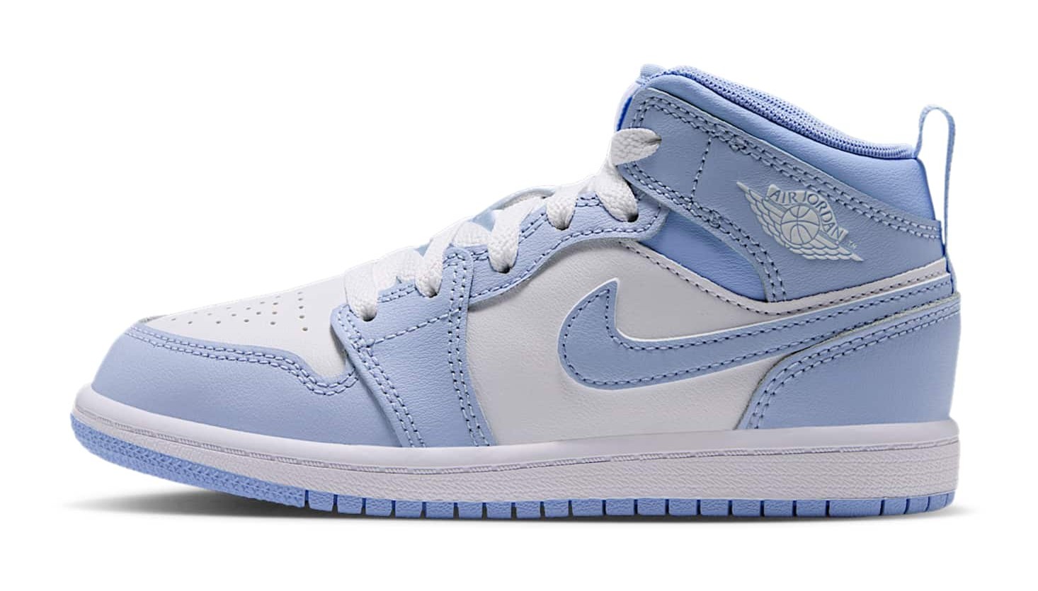 Air Jordan 1 Mid "Hydrogen Blue & Aluminum"