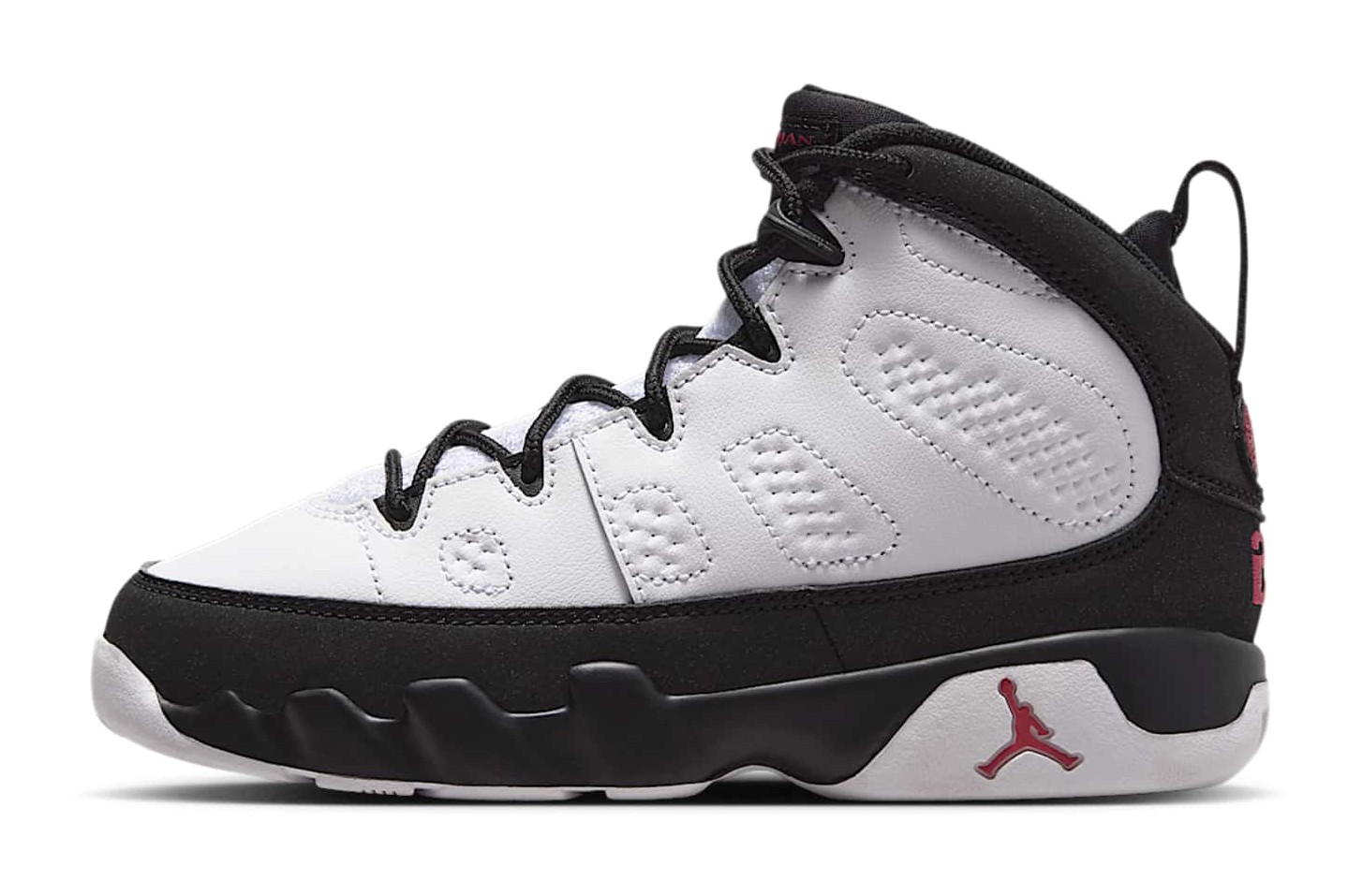 Air Jordan 9 Retro "White & Black"