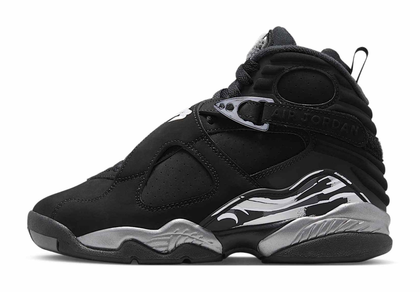 Air Jordan 8 Retro "Black & Light Graphite"