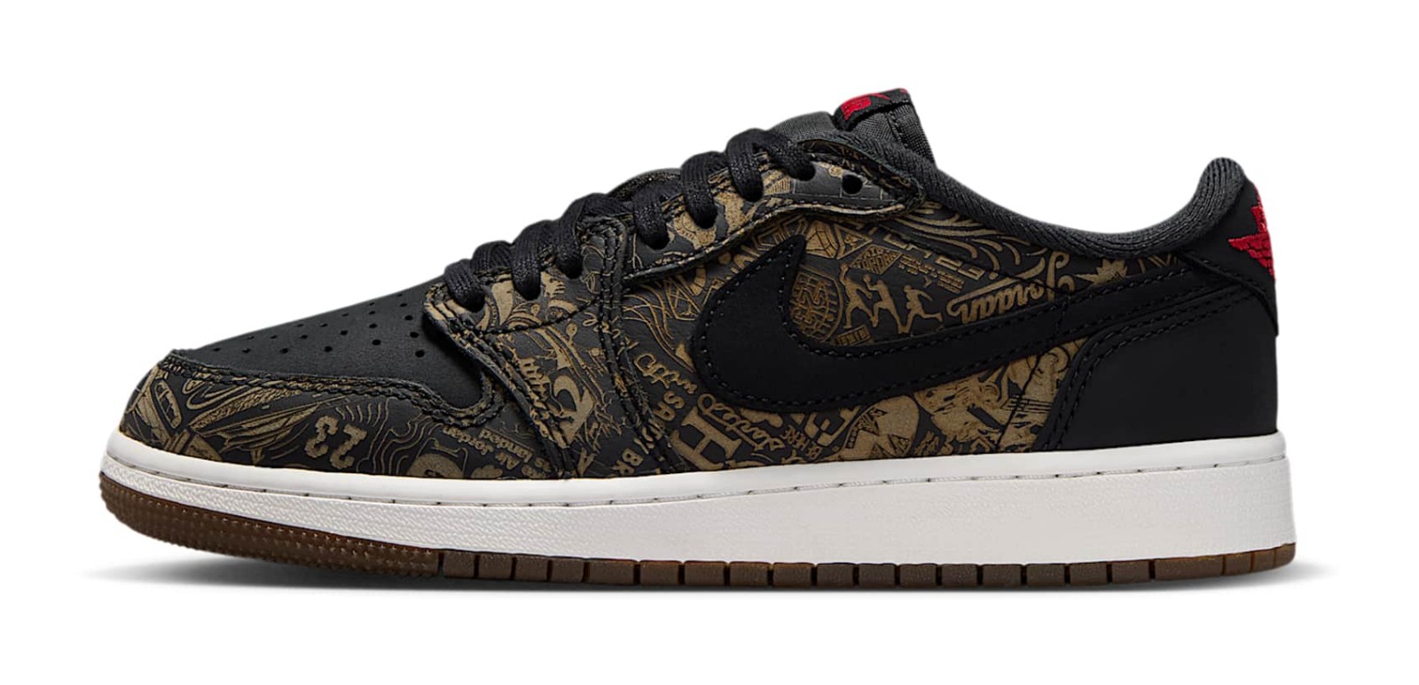 Air Jordan 1 Retro Low OG "Black & Palomino"