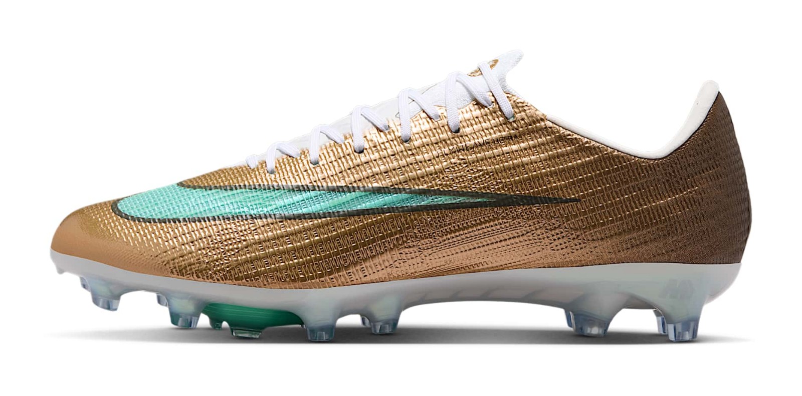 Kylian Mbappé x Nike Mercurial Superfly 11 "Metallic Gold & Green Glow"